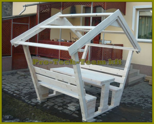 6 személyes kerti kiülő , sörpad
