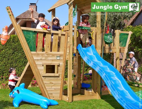 Jungle Gym Boat kerti játszótér modul